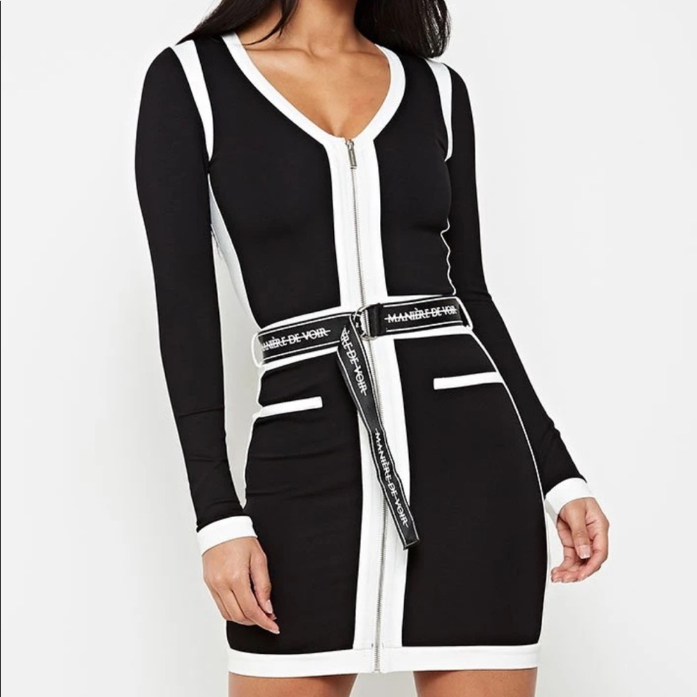 MANIERE DE VOIR -  Corset panel dress